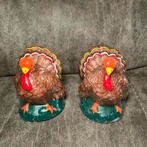 Vintage Thanksgiving Turkey Candle 3.5 inch